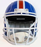 John Elway Autographed Denver Broncos Replica Throwback "D" Logo Helmet BAS COA
