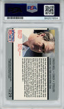 Chuck Noll Signed 1990 Pro Set #29 Trading Card PSA Slab 42630
