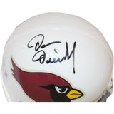 Dan Dierdorf Signed Arizona Cardinals VSR4 Replica Mini Helmet Beckett 44178