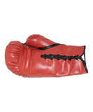 Buster Douglas Autographed/Signed Red Right Boxing Glove Insc. Beckett 41188