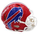 Bruce Smith Signed Buffalo Bills Speed Authentic Throwback 87-01 NFL Helmet