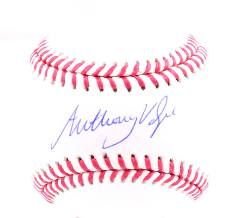 Anthony Volpe Autographed Rawlings OML Baseball - Fanatics *Blue