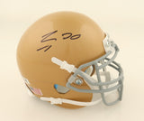 Tommy Kraemer Signed Notre Dame Fighting Irish Mini Helmet (JSA)