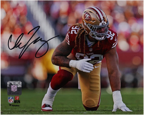 Chase Young San Francisco 49ers Autographed 8" x 10" Pre-Snap Photograph