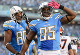 Antonio Gates Signed San Diego Chargers Jersey Inscribed "HOF 25" (Beckett) T.E.