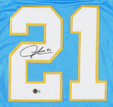 LaDainian Tomlinson Signed San Diego Chargers Jersey (Beckett) 2006 NFL MVP / RB