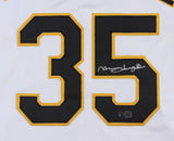 Manny Sanguillen Signed Pittsburgh Pirates Jersey (TSE) 2xWorld Series Champion