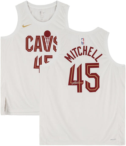 Donovan Mitchell Cavaliers Signed Nike 2022-2023 Association Swingman Jersey