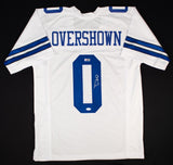 DeMarvion Overshown Signed Dallas Cowboys Jersey (JSA) Ex-Texas Longhorn L.B.