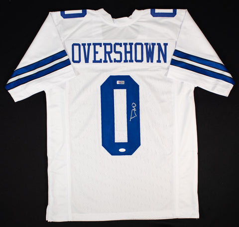 DeMarvion Overshown Signed Dallas Cowboys Jersey (JSA) Ex-Texas Longhorn L.B.