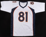 Tim Patrick Signed Denver Broncos Jersey (Beckett) Ex Utah Utes Wide Receiver