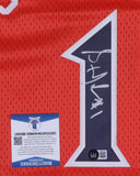 Stephen Jackson Signed Golden St Warriors Adidas NBA Style Jersey (Beckett COA)