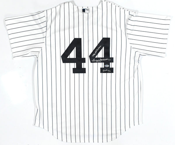 Reggie Jackson Autographed New York Yankees Nike Jersey Mr. October HOF -