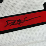 Autographed/Signed Deion Sanders San Francisco White Alt Jersey Beckett BAS COA
