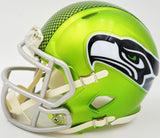 KENNETH WALKER III AUTOGRAPHED SEAHAWKS FLASH GREEN MINI HELMET BECKETT 235707