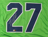 Tariq Woolen Signed Seattle Seahawks Jersey (Players Ink Holo) 2022 Pro Bowl D.B