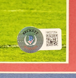 Tommy Devito Signed Framed 11x14 New York Giants vs Raiders Photo BAS ITP