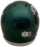 Donovan McNabb Autographed Philadelphia Eagles Football Mini Helmet Beckett