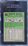 Yankees Roger Maris Authentic Signed 1967 Topps #45 Auto Card SGC Authentic