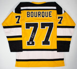 Ray Bourque Signed Boston Bruins Yellow Jersey (JSA COA) 19xAll Star Defenseman
