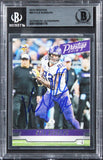 Vikings Kyle Rudolph Authentic Signed 2019 Prestige #63 Card BAS Slabbed 2