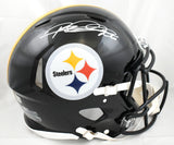 Rod Woodson Autographed Steelers F/S Speed Authentic Helmet - Beckett W Hologram
