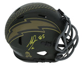 Antonio Gates Autographed Chargers 2025 STS Mini Speed Helmet Beckett