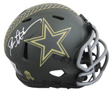 Cowboys Deion Sanders Signed STS IV Speed Mini Helmet BAS Witnessed #4W108516