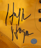 Hulk Hogan Signed Hulkamania Boot (Playball Ink) 12xWorld Champ Wrestler WWF/WWE