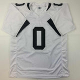 Autographed/Signed Calvin Ridley Jacksonville White Jersey Beckett BAS COA