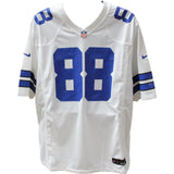 CeeDee Lamb Autographed Dallas Cowboys White Nike Jersey FAN 40421