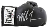 Mike Tyson Authentic Signed Black Right Hand Everlast Glove W/ Display Case BAS
