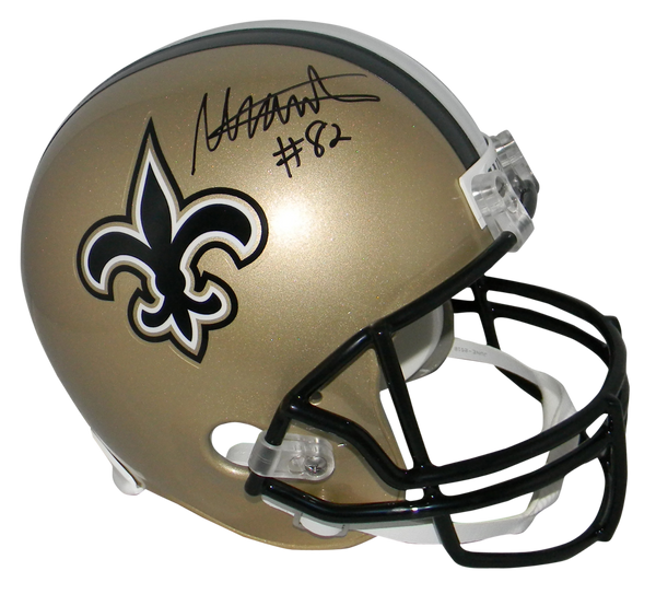 ADAM TRAUTMAN SIGNED AUTOGRAPHED NEW ORLEANS SAINTS FULL SIZE HELMET BECKETT
