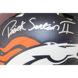 Patrick Surtain Autographed Denver Broncos Pro Helmet 24 DPOY Beckett W 53129