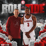 2025 Alabama Crimson Tide Team-Signed Jersey By 9 /Beckett/ Sears, Youngblood +7