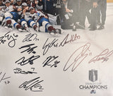 Colorado Avalanche 18 sigs Autographed 16x20 Photo SC Champs Fanatics 56603
