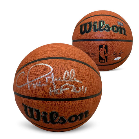Chris Mullin Autographed NBA Signed Basketball Hall of Fame HOF 2011 JSA COA