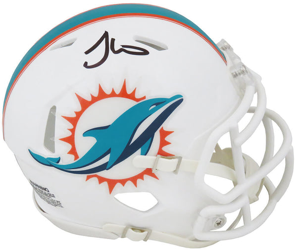 Tyreek Hill Signed Miami Dolphins Riddell Speed Mini Helmet - (SCHWARTZ COA)