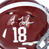 Josh Jobe Alabama Crimson Tide Signed Riddell Speed Mini Helmet