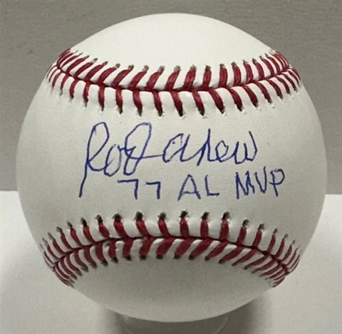 Twins/Angels ROD CAREW Signed Official MLB Baseball AUTO w/ "77 AL MVP"- JSA