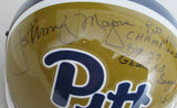Johnny Majors CHOF Signed/Inscr Full Size Replica Football Helmet Pitt 213074