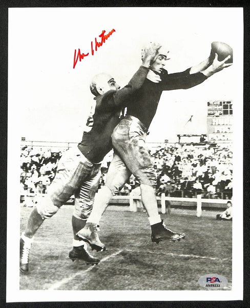 Don Hutson HOF Signed/Auto 8x10 B/W Photo Green Bay Packers PSA/DNA 198804