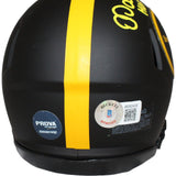 Dermontti Dawson Signed Pittsburgh Steelers Eclipse Mini Helmet Beckett 42226