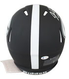 Georgia Champ Bailey Signed Eclipse F/S Speed Proline Helmet W/ Case BAS Witness