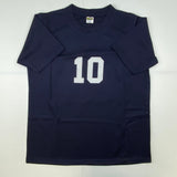 Autographed/Signed Carli Lloyd Navy Blue Team USA Jersey JSA COA Auto