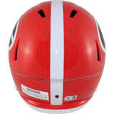 Nick Chubb Autographed/Signed Georgia Bulldogs F/S Helmet Beckett Witness 49799