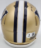 Michael Penix Jr. Autographed Washington Mini Helmet Beckett Witness 2W906690