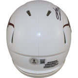 Jahdae Barron Autographed Texas Longhorns Mini Helmet Beckett Witness 54020