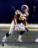 Junior Seau Autographed 8x10 Photo San Diego Chargers Beckett BAS #AE16603