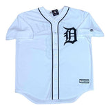 Alan Trammell Autographed Detroit Tigers Majestic Jersey - HOF + 84 WS MVP BAS